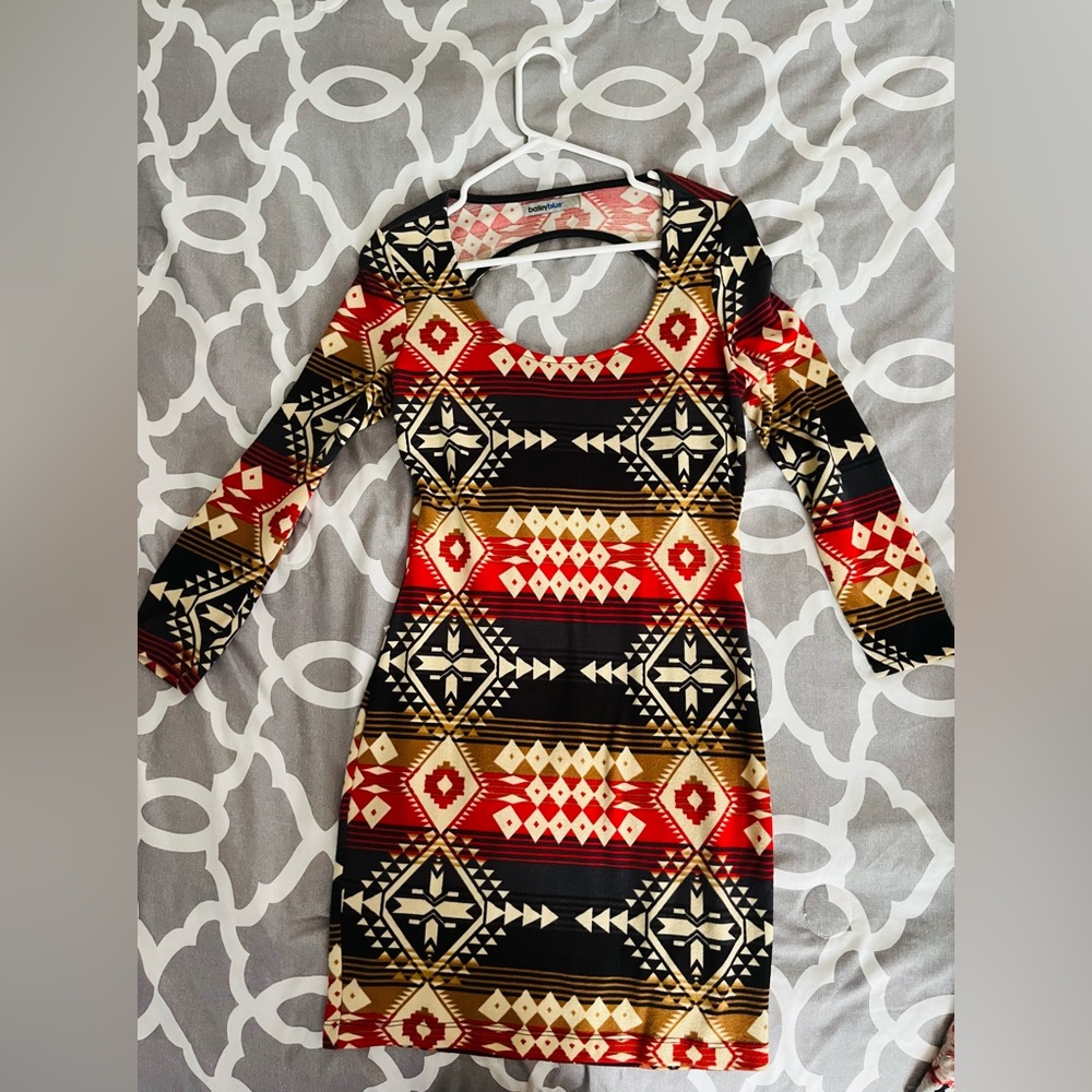 Aztec/Tribal Print Dress